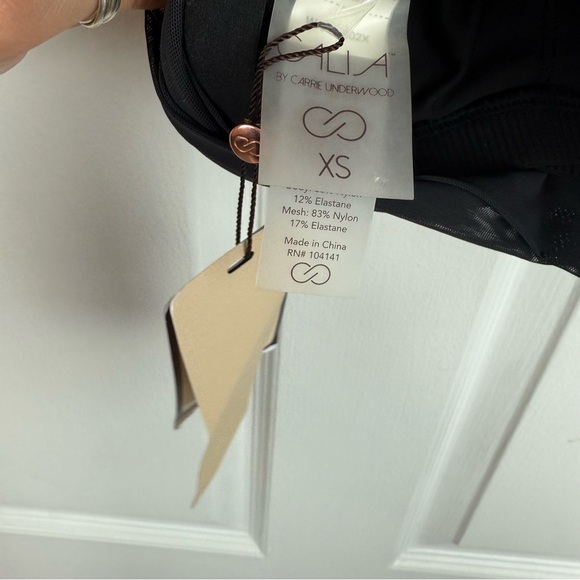 CALIA by Carrie Underwood Black Sports Bra. NWT - Picture 4 of 4